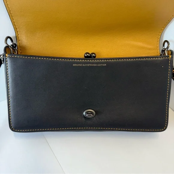 Coach Dinky Leather Crossbody Purse - Picture 7 of 17